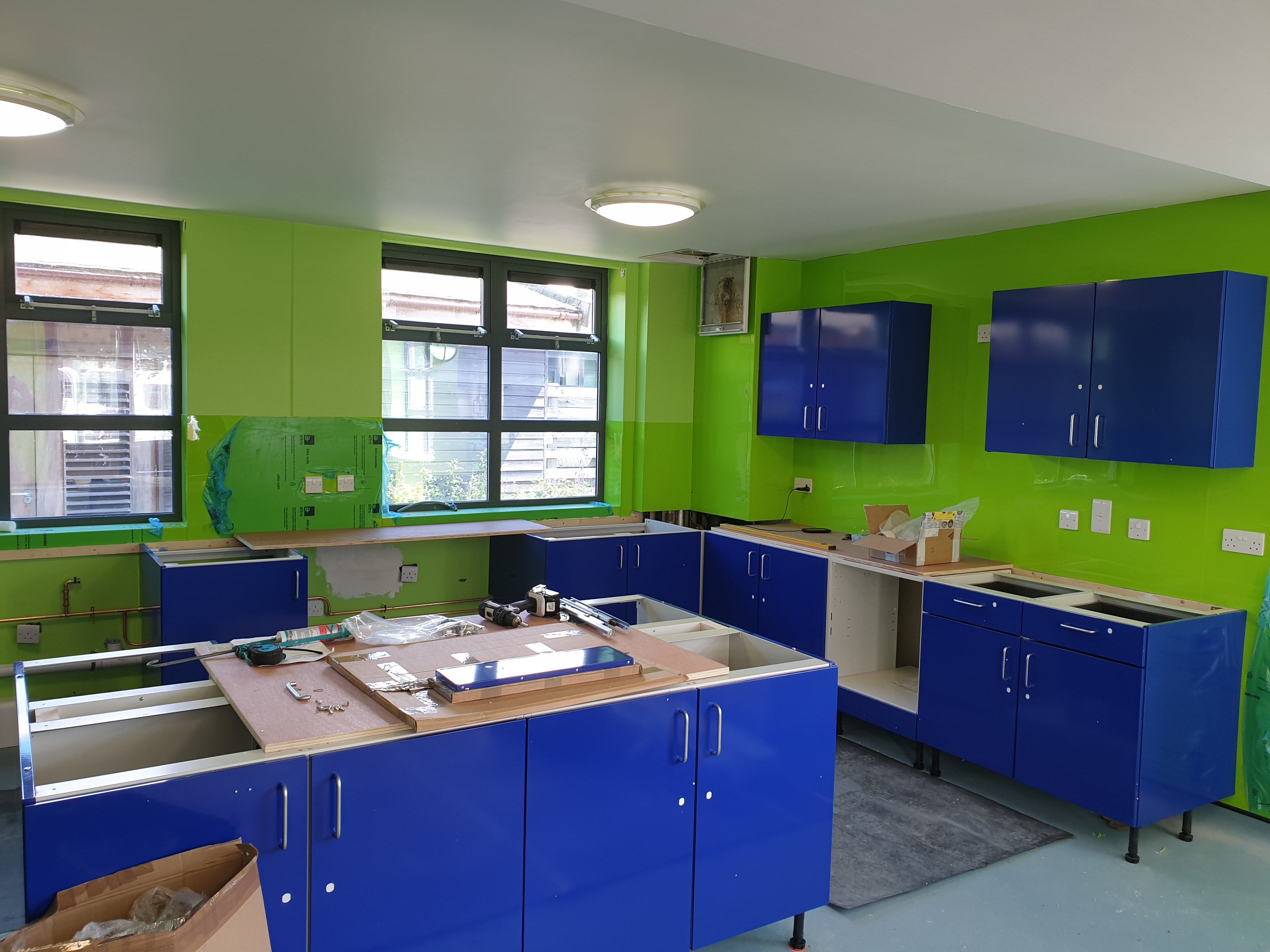 147 Ruth Green Kitchen build